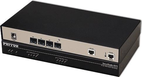 Produktbild Patton SmartNode 4971, 4 PRI VoIP GW, 30 Channel, FR, HPC