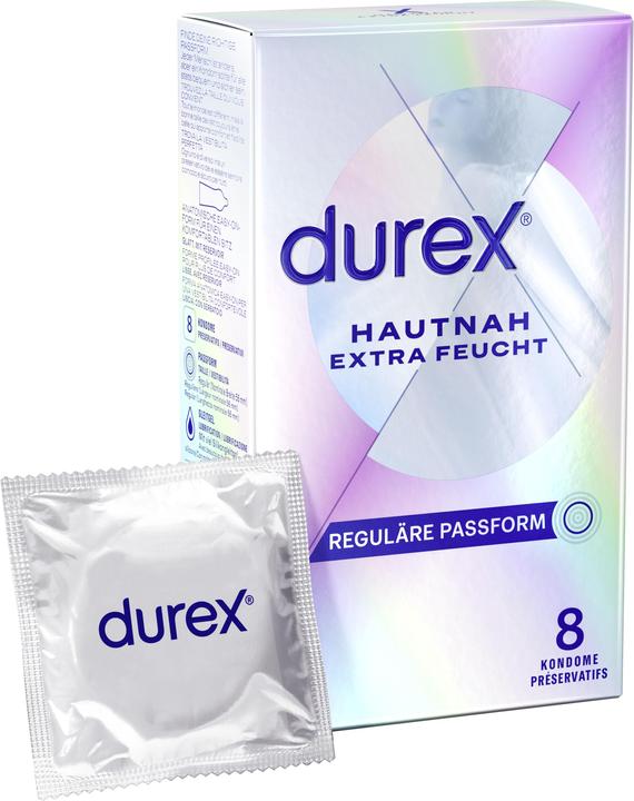 Durex Hautnah Extra Feucht (8 Stk.)