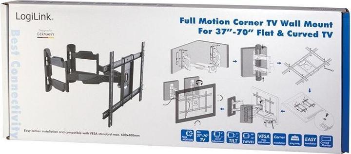 Actual product image LogiLink TV wall mount (Wall, 70", 45 kg)