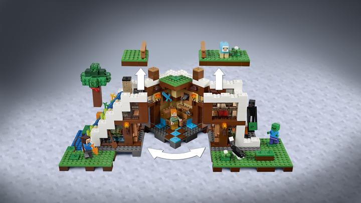 Produktbild LEGO Minecraft Unterschlupf im Wasserfall (21134, LEGO Minecraft)