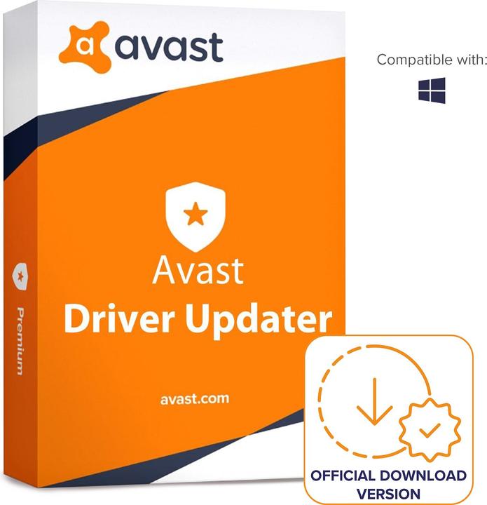 Image du produit Avast Driver Update (1 Utilisateur, 1 Périphériques/Utilisateurs, 12 mois)