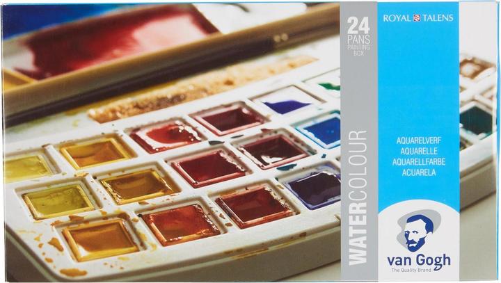 Produktbild Van Gogh Aquarellfarbe Malkasten (Mehrfarbig, 24 ml)