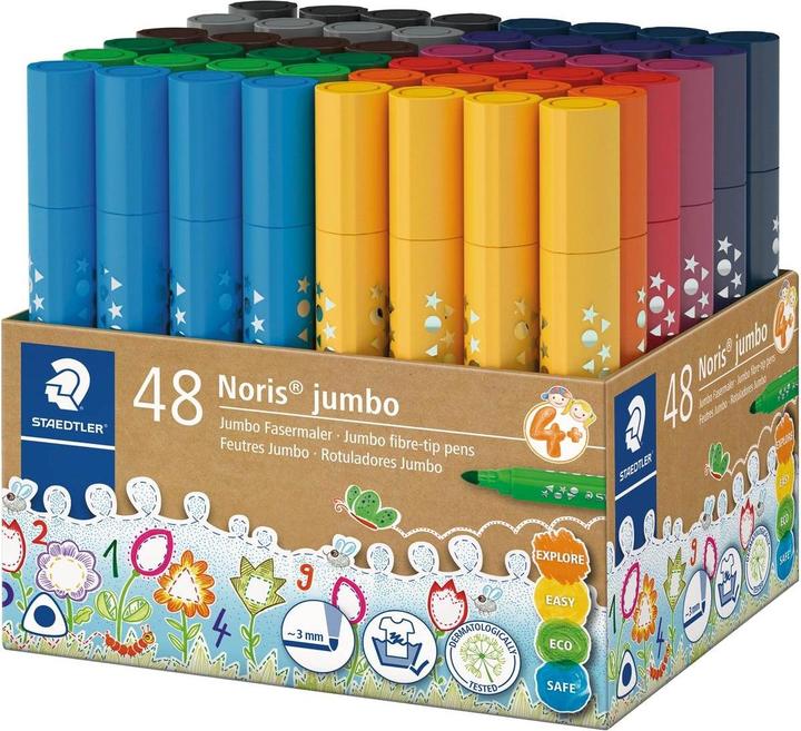 Actual product image Staedtler Noris® jumbo 328-B (12 colours, 48 x)
