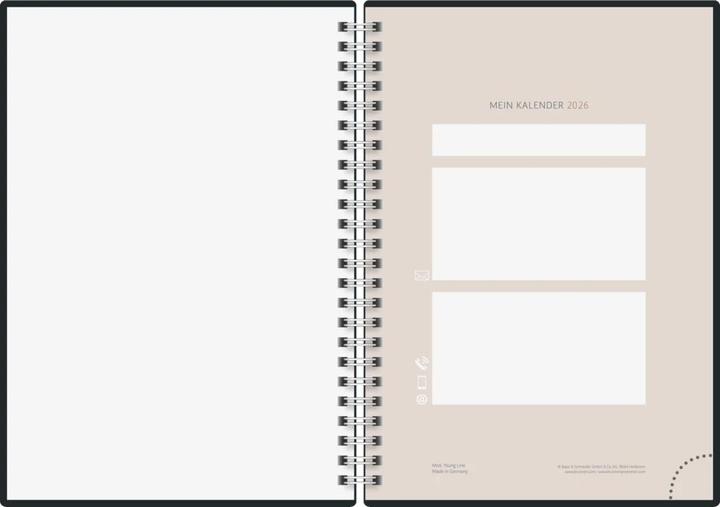 Produktbild Ridoide rido idé Wochenagenda Design Line Wire, One Line Grafisch, 2026 (148 x 210 mm, Deutsch, Französisch, Englisch)