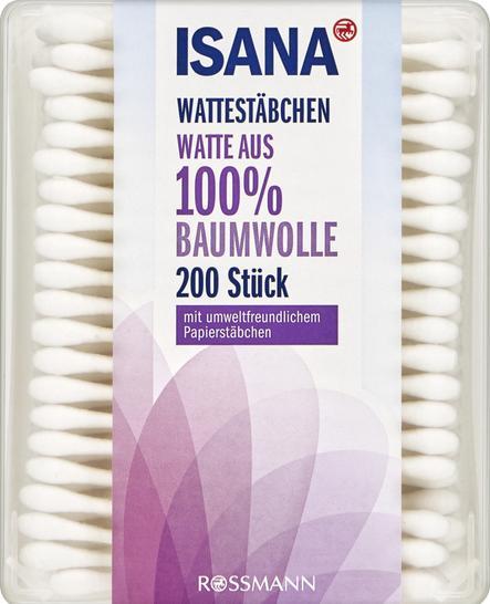 Produktbild Isana Wattestäbchen