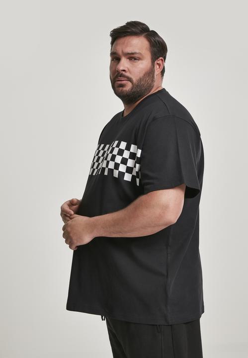 Actual product image Urban Classics Check Panel Tee (3XL)