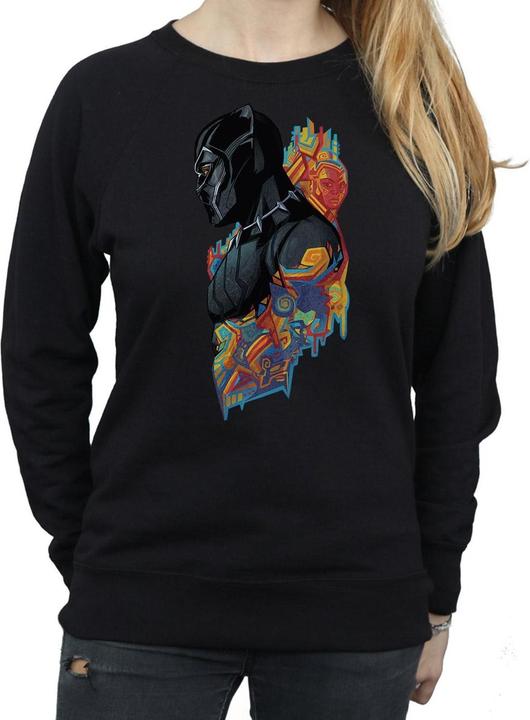 Image du produit Sweatshirt profilé Panthère noire Femmes/Ladies (XXL)