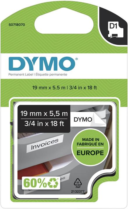 Immagine prodotto Dymo S0718070 (1.90 cm, Bianco)