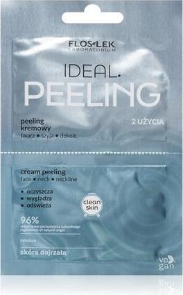 Actual product image Floslek FLOS-lok ideal creams face, neck cut-out, 2 x 4 ml (Exfoliation, 8 ml)