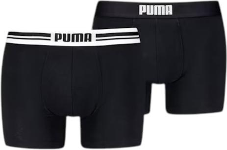 Puma Herren-Boxershorts „Everyday Placed Logo“ im 2er-Pack (L, 2er Pack)
