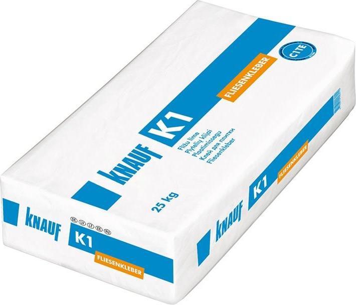 Actual product image Knauf Tiling Mortar K1 Tile Adhesive N 25kg