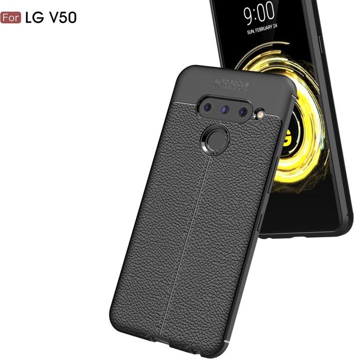Image du produit Screenguard LG V50 ThinQ 5G Housse cuir Design TPU Cover (LG V50 ThinQ)