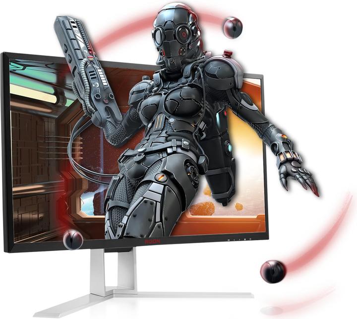 Actual product image AOC Agon AG241QX (2560 x 1440 pixels, 24")