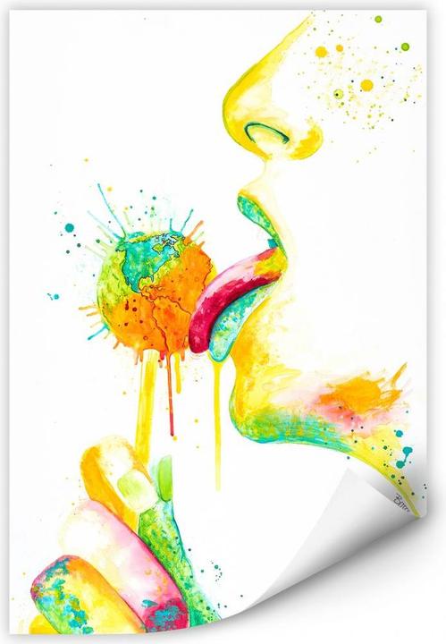 Actual product image Trenddeko Lollipop (30 x 45 cm, 70 x 100 cm, 100 x 150 cm, 40 x 60 cm, 80 x 120 cm, 50 x 80 cm)