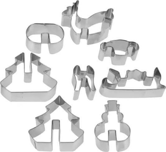 Actual product image La Cucina Protrusion set 3D Christmas cookies, 8dlg.