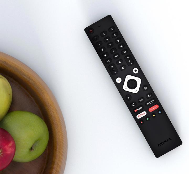 Actual product image Nokia Streaming Box 8000 (Device-specific remote control, Infrared, Bluetooth)