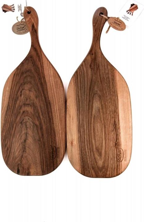 Actual product image Das Brettl Garda walnut cutting board