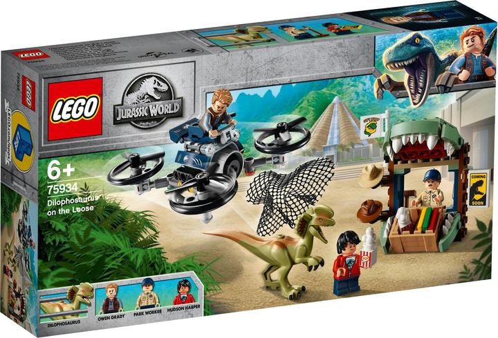 Produktbild LEGO Dilophosaurus auf der Flucht (75934, LEGO Jurassic World)