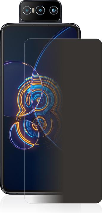Actual product image upscreen Spy Shield Privacy Protector (1 Piece, Asus Zenfone 8 Flip)