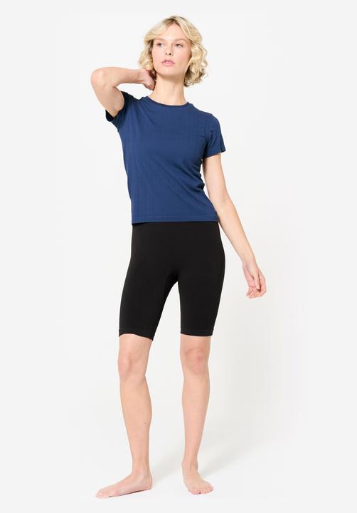 Actual product image Kimjaly T-Shirt Damen atmungsaktiv - nachtblau (XS)