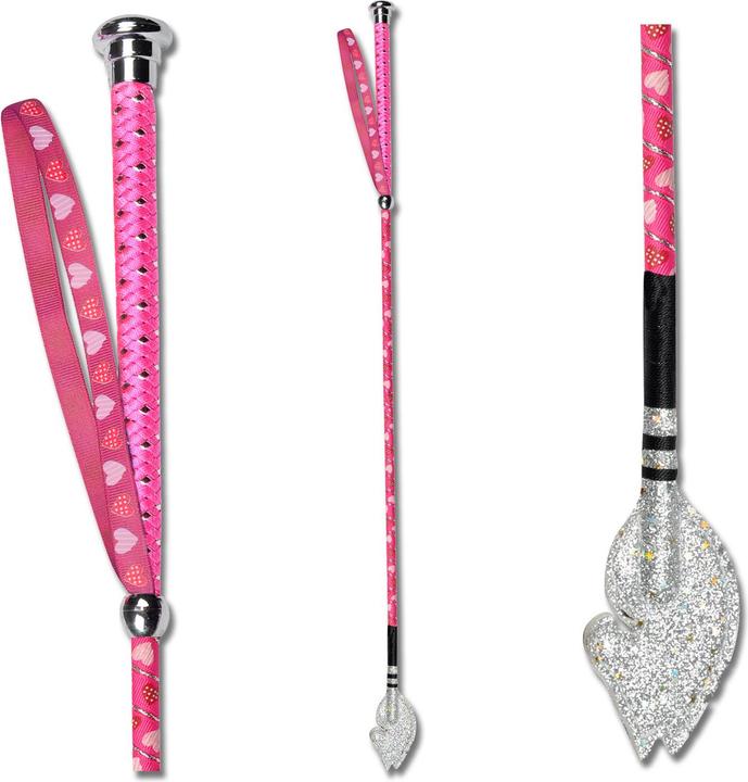 Image du produit Waldhausen Cravache pour enfants avec tête de cheval et claquette
