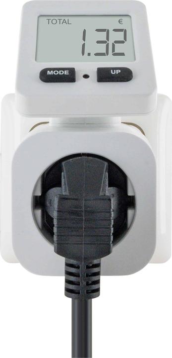 Productafbeelding Schwaiger Energiekostenmeter met flex. Display, wit