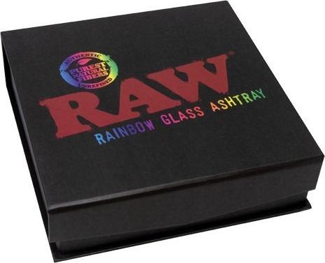 RAW Rainbow Glass Ashtray