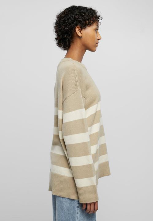 Immagine prodotto Urban Classics Ladies Striped Knit Crew Sweater (L)