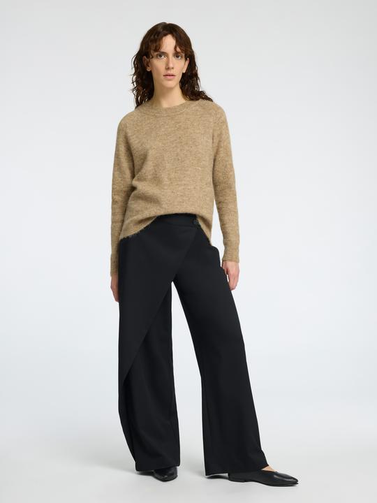Actual product image Selected Femme Slflulu Ls Knit O-Neck B Noos (XS)