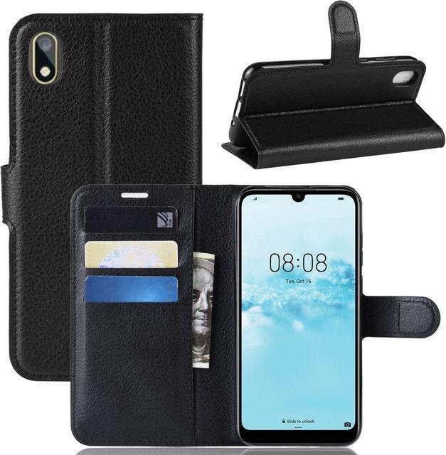 Actual product image MU Classic Litchi Leather Bookcover Series (Huawei Y5 (2019))