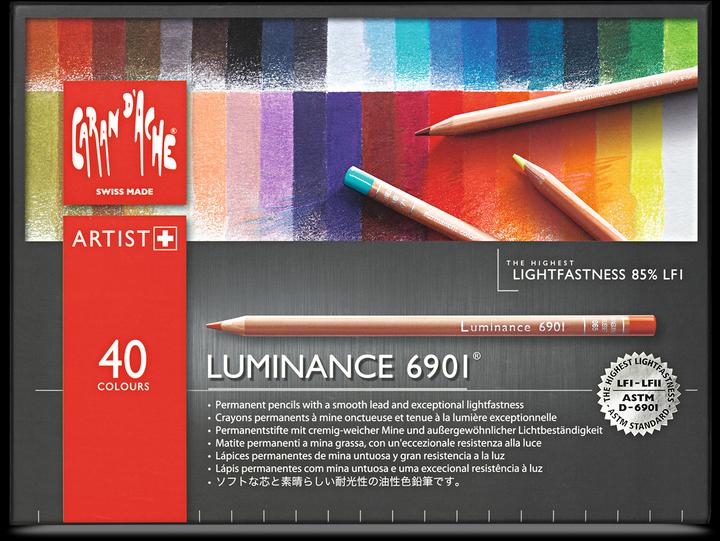 Caran d'Ache Luminance (Multicolore, 40 x)