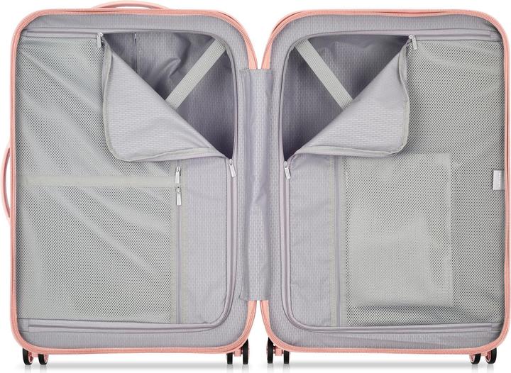 Actual product image Delsey Turenne 4 Rice Suitcase 65 cm - Peony (62 l, L (90 - 115l))