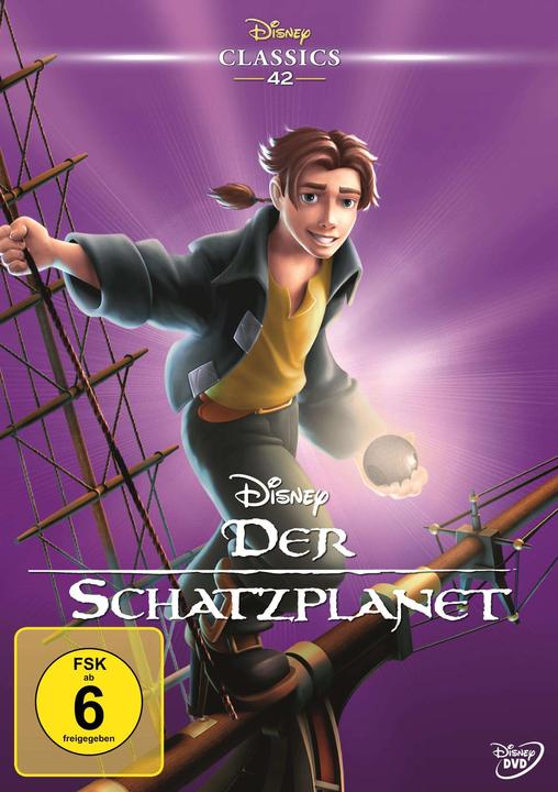 Actual product image Disney Interactive Studios Treasure Planet (DVD, 2002, German)