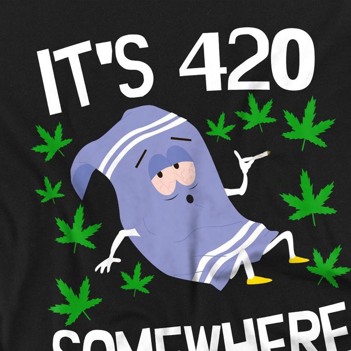 Immagine prodotto Ubisoft It's 420 Somewhere Maglietta Towelie Uomo (4XL)