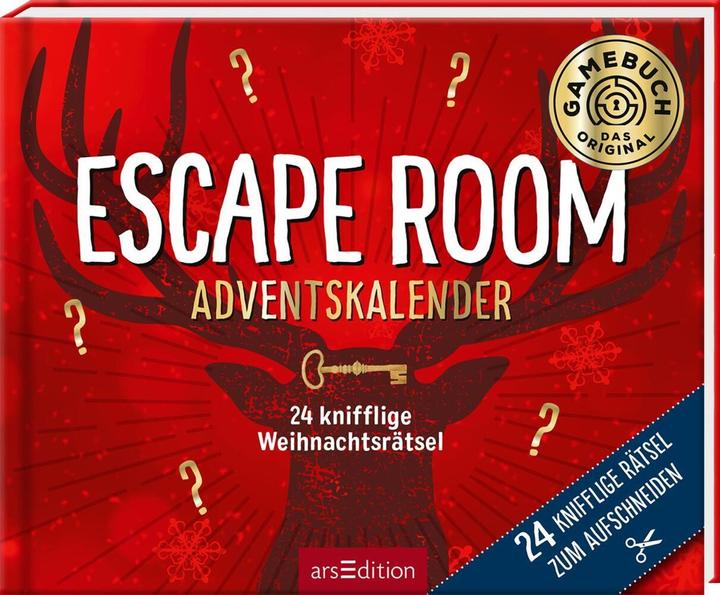 Immagine prodotto 24 difficili rompicapi natalizi. Calendario dell'Avvento Escape Room