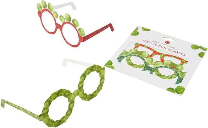 Produktbild TALKING TABLES 5 Weihnachtliche Rosenkohl Partybrillen