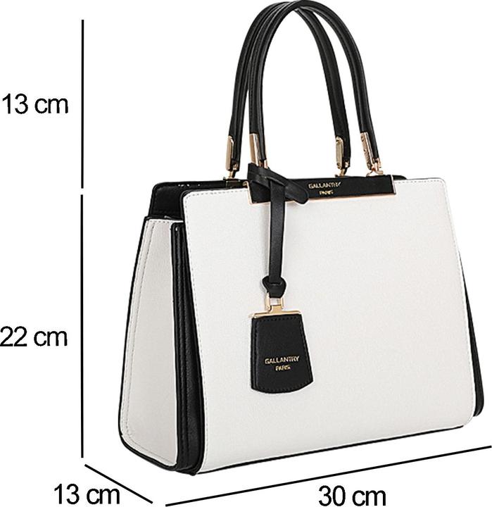 Produktbild Gallantry DQ-8698-1-WHITEBLACK Handtasche