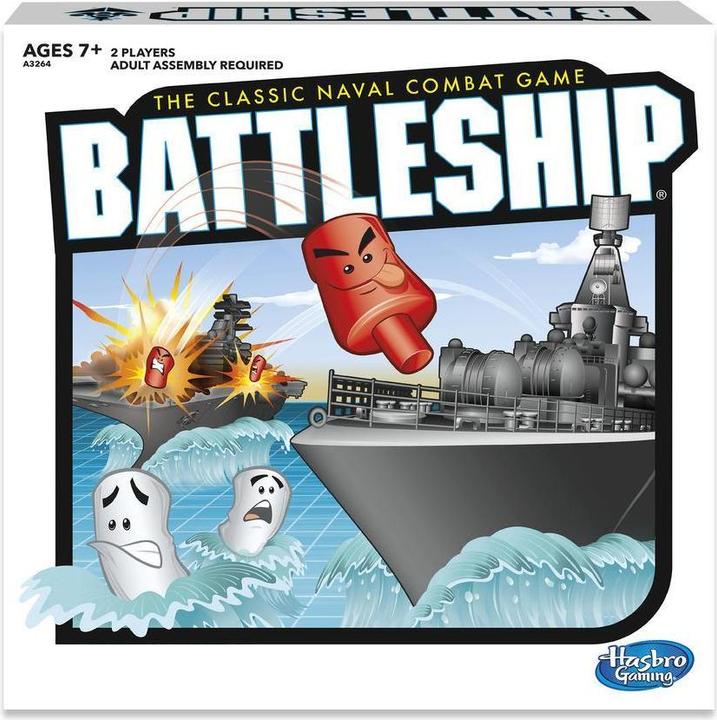 Actual product image Hasbro Battleship the classic naval combat game