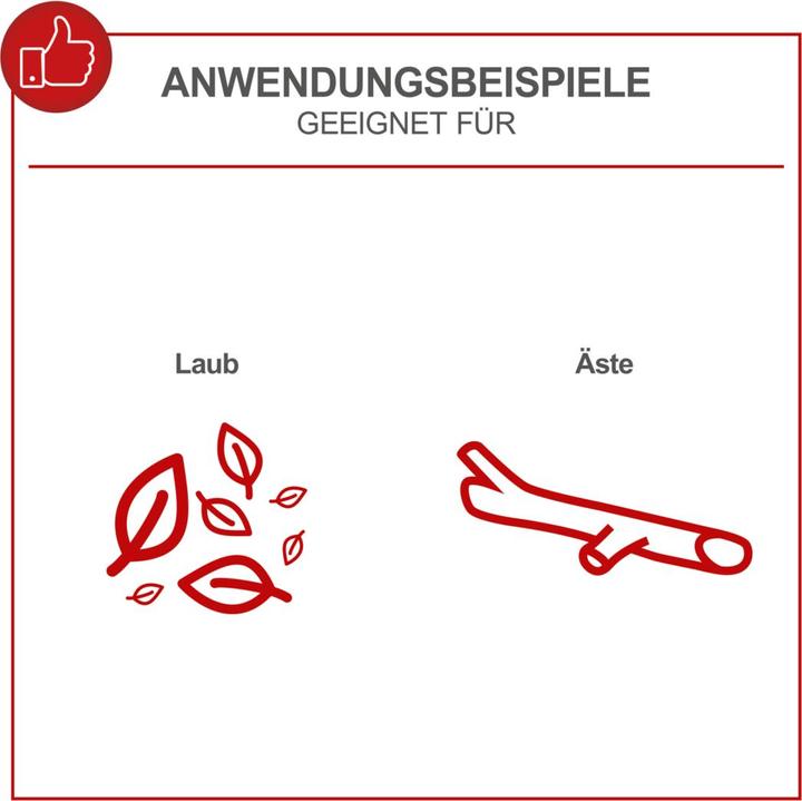 Actual product image Scheppach Astzerkleinerer GS55