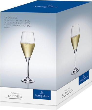 Produktbild Villeroy & Boch La Divina (26 cl, 4 Gläser, Sektgläser)