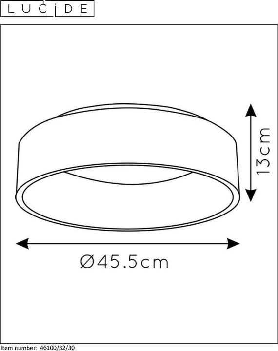 Actual product image Lucide Talowe (1800 lm)