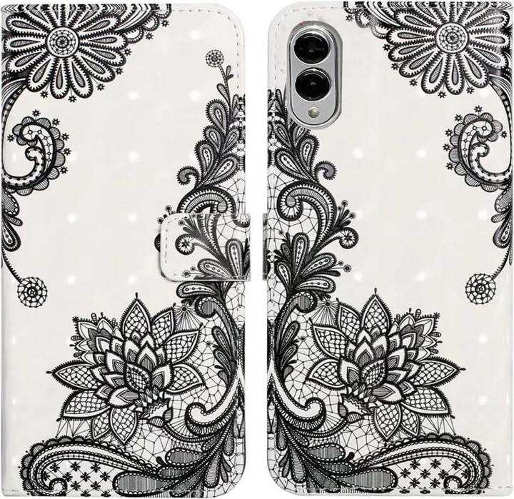 Actual product image Cover-Discount Galaxy S25 Edge - Etui Glitzer Effekt (Samsung Galaxy S25 Edge)