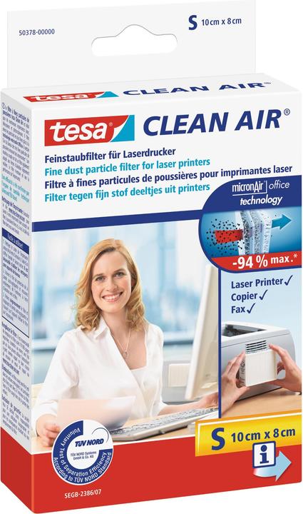 Actual product image tesa Fine dust filter S, 100x80mm