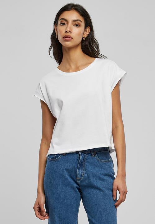 Image du produit Urban Classics Ladies Organic Open Edge Tee - 126809 (4XL)