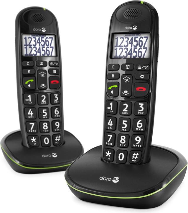 Image du produit Doro PHONE EASY 110 DUO ZWART 211-30067