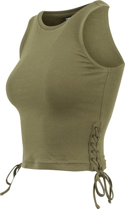 Image du produit Urban Classics Ladies Lace Up Cropped Top (L)