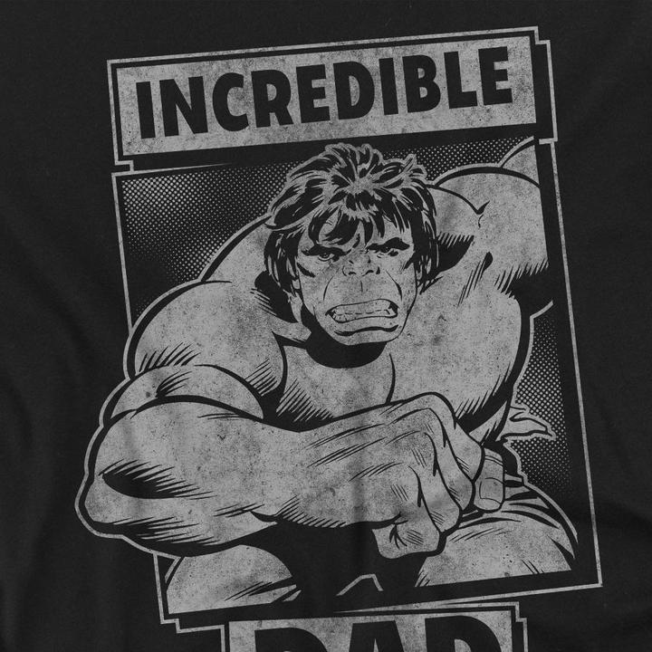 Produktbild Hulk Incredible Dad TShirt Vatertag (L)