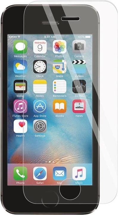 Screenguard Apple iPhone 5/5S/5C/SE Panzerglas Schutzfolie Case Friendly Design (1 Stück, Apple iPhone 5s, Apple iPhone 5)