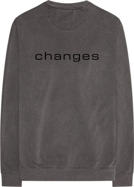 Actual product image Tupac Shakur Unisex Adult Changes Side Photo Long-Sleeved T-Shirt (M)
