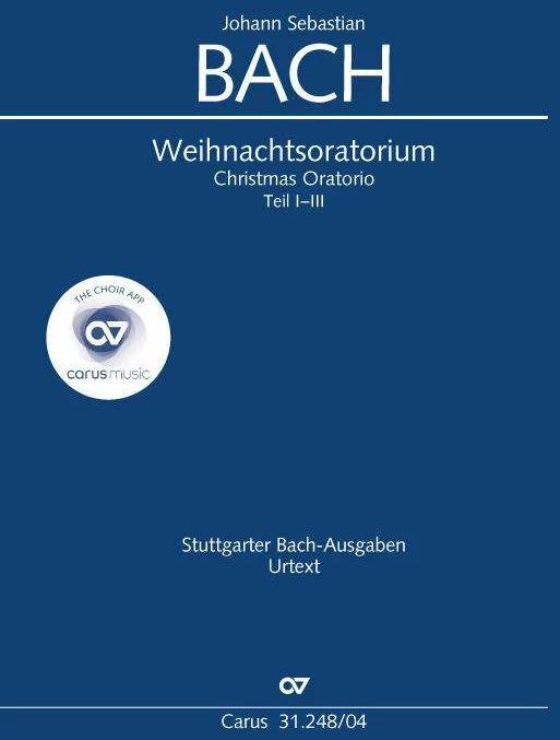Produktbild J. S. Bach: Weihnachtsoratorium, Teile I-III (Deutsch, Englisch, Klaus Hofmann, Johann Sebastian Bach, 2016)